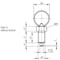 Kipp Indexing Plungers Style R K0342.03410 - alternate 2